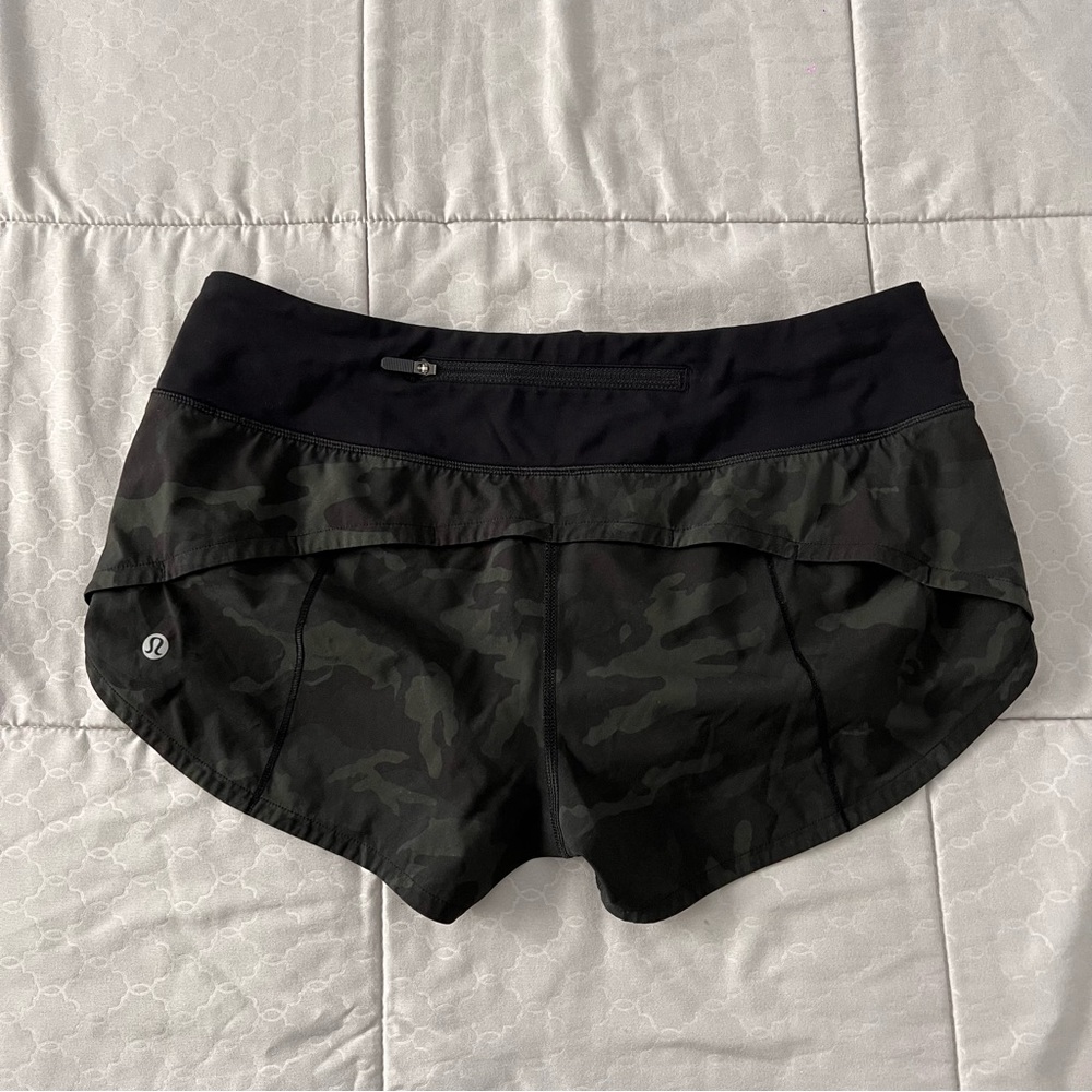 Lululemon speed shorts